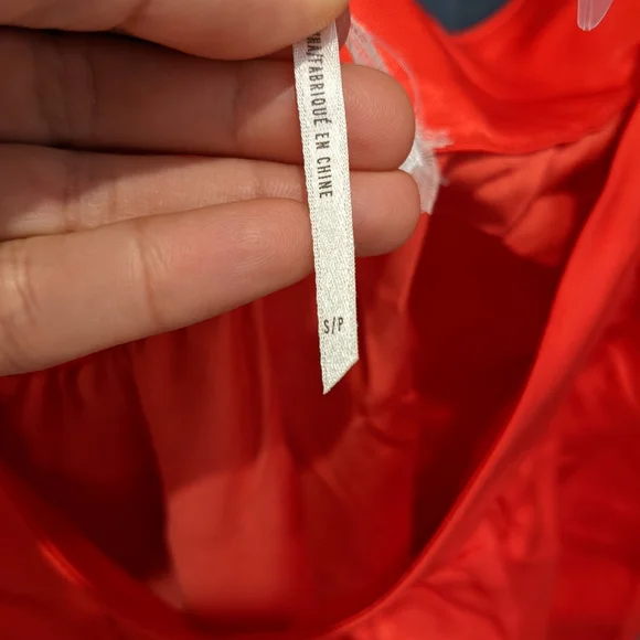 Free People Satin 1 shoulder dress - Picture 3 of 4